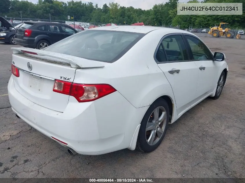 JH4CU2F64CC012341 2012 Acura Tsx 2.4