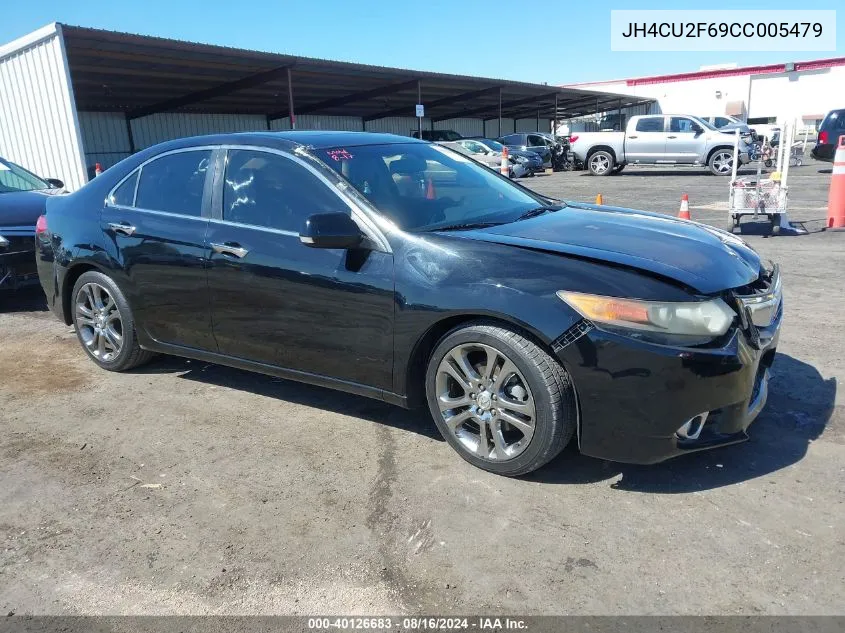 2012 Acura Tsx 2.4 VIN: JH4CU2F69CC005479 Lot: 40126683