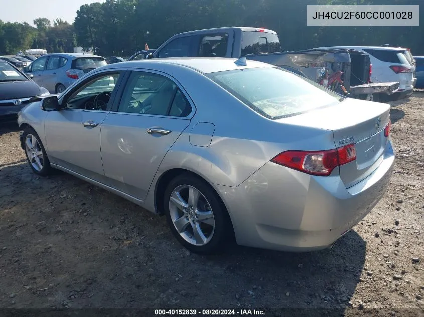 JH4CU2F60CC001028 2012 Acura Tsx 2.4