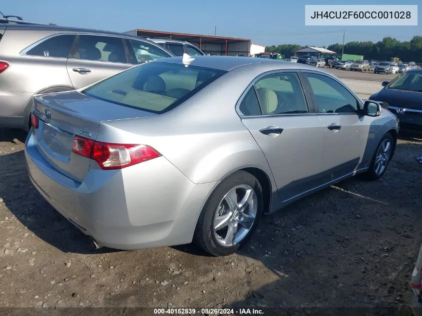 JH4CU2F60CC001028 2012 Acura Tsx 2.4