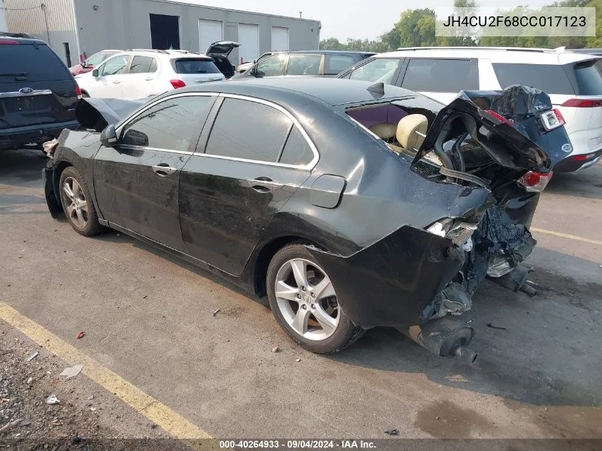 2012 Acura Tsx 2.4 VIN: JH4CU2F68CC017123 Lot: 40264933