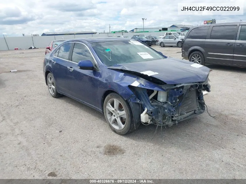 JH4CU2F49CC022099 2012 Acura Tsx 2.4