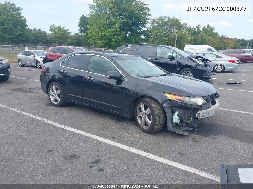 JH4CU2F67CC000877 2012 Acura Tsx Tech