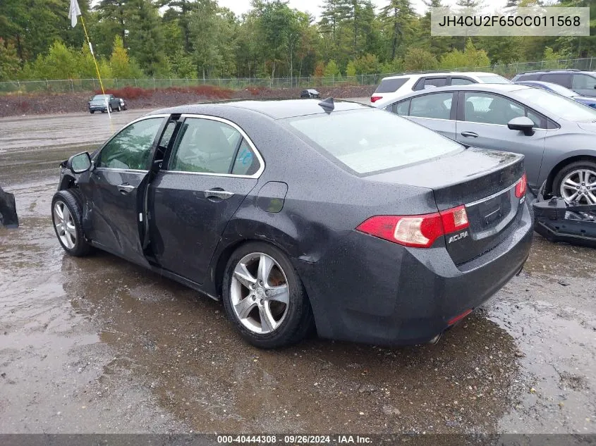 2012 Acura Tsx 2.4 VIN: JH4CU2F65CC011568 Lot: 40444308