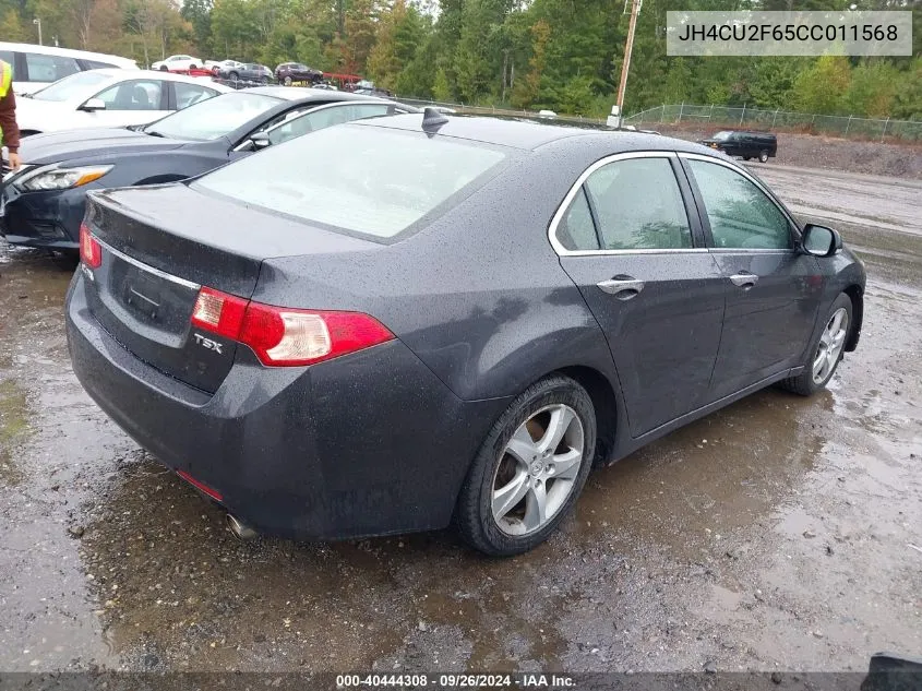 2012 Acura Tsx 2.4 VIN: JH4CU2F65CC011568 Lot: 40444308