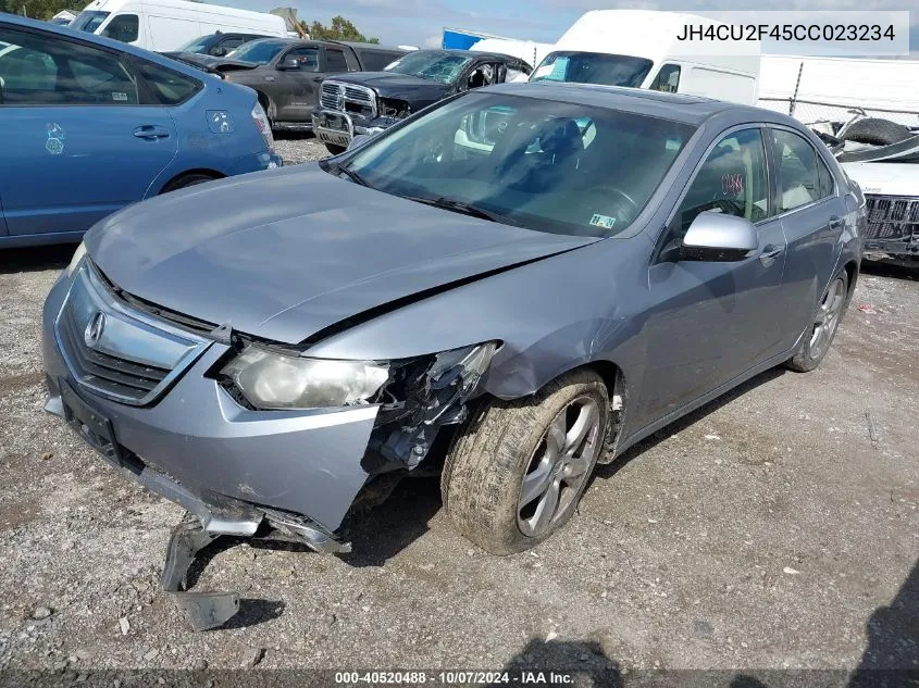 2012 Acura Tsx 2.4 VIN: JH4CU2F45CC023234 Lot: 40520488