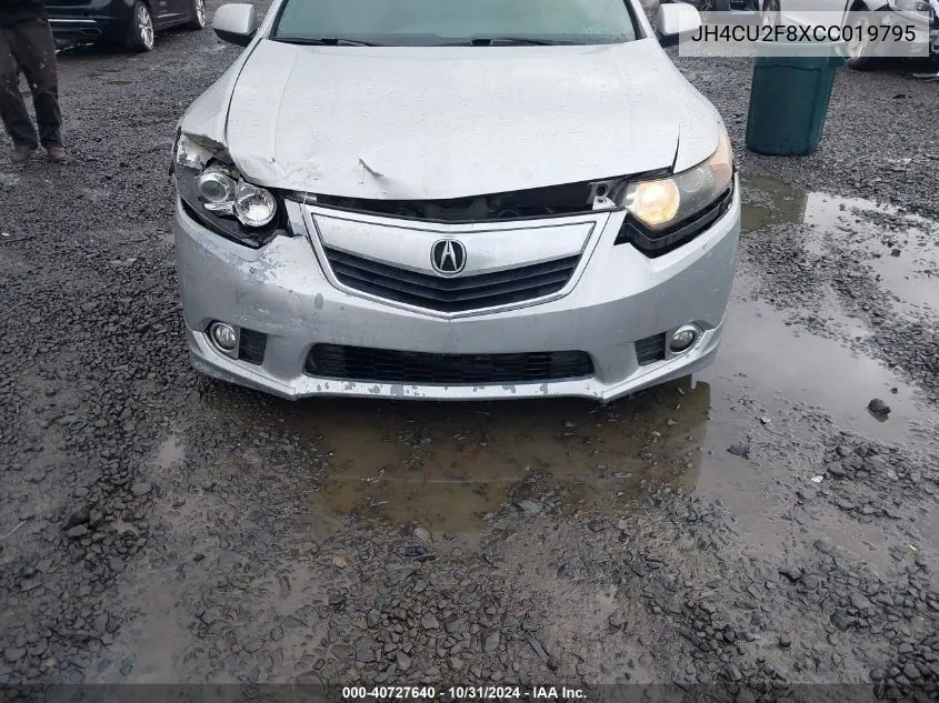 2012 Acura Tsx 2.4 VIN: JH4CU2F8XCC019795 Lot: 40727640