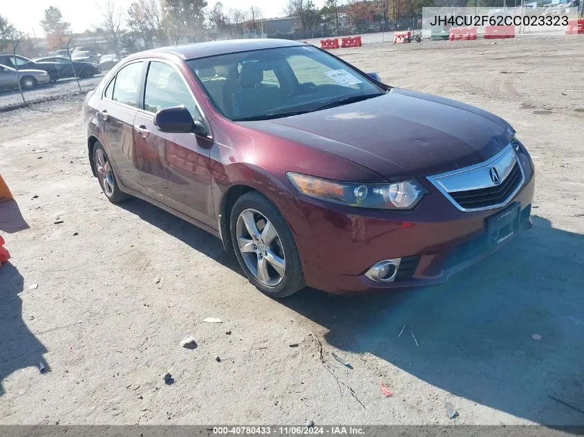 2012 Acura Tsx 2.4 VIN: JH4CU2F62CC023323 Lot: 40780433