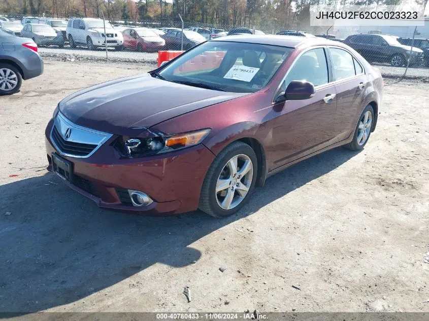 2012 Acura Tsx 2.4 VIN: JH4CU2F62CC023323 Lot: 40780433