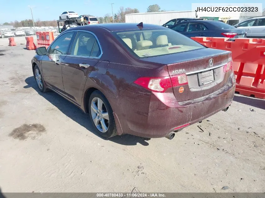 2012 Acura Tsx 2.4 VIN: JH4CU2F62CC023323 Lot: 40780433