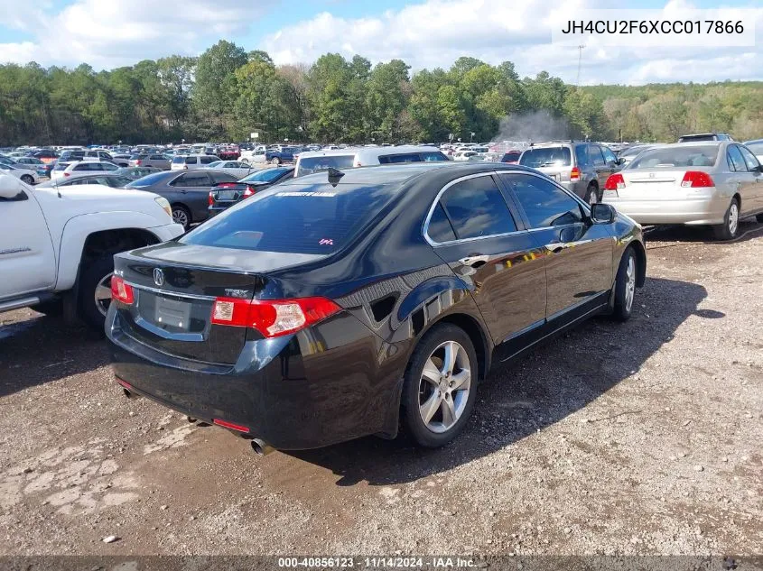 JH4CU2F6XCC017866 2012 Acura Tsx 2.4