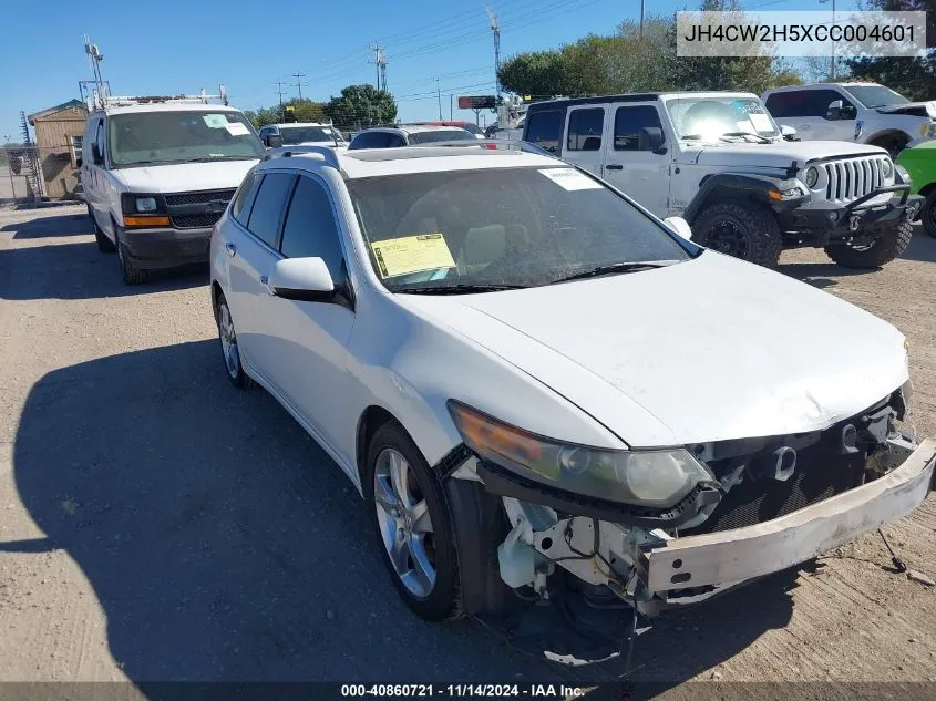 JH4CW2H5XCC004601 2012 Acura Tsx 2.4