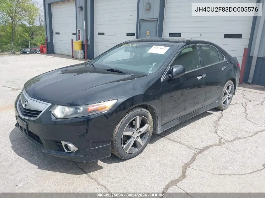 2013 Acura Tsx 2.4 VIN: JH4CU2F83DC005576 Lot: 39275094