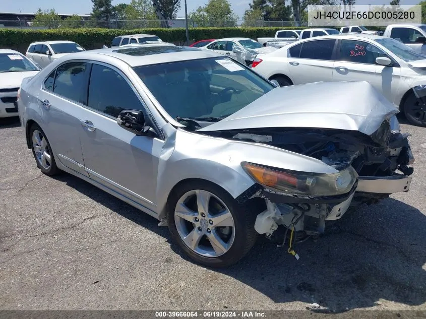 2013 Acura Tsx 2.4 VIN: JH4CU2F66DC005280 Lot: 39666064