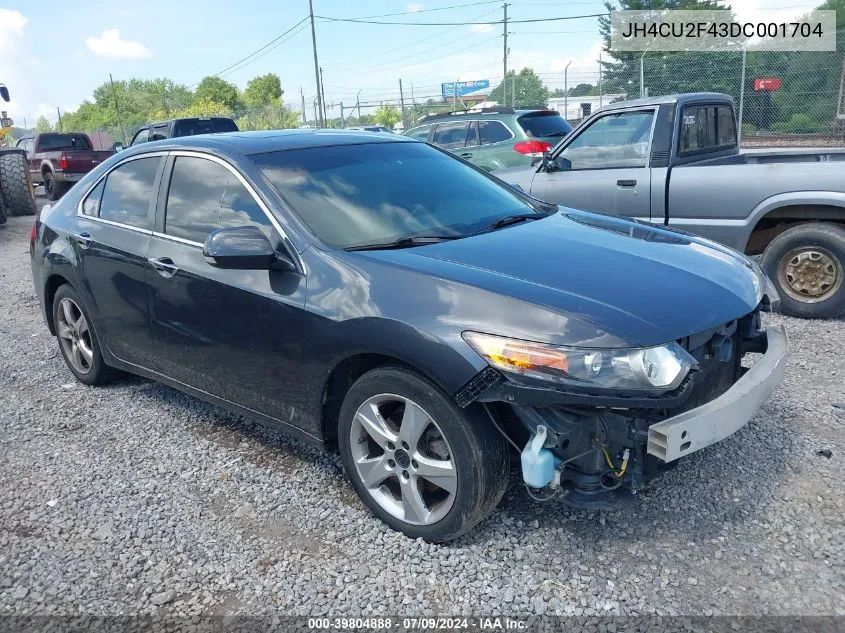 2013 Acura Tsx 2.4 VIN: JH4CU2F43DC001704 Lot: 39804888