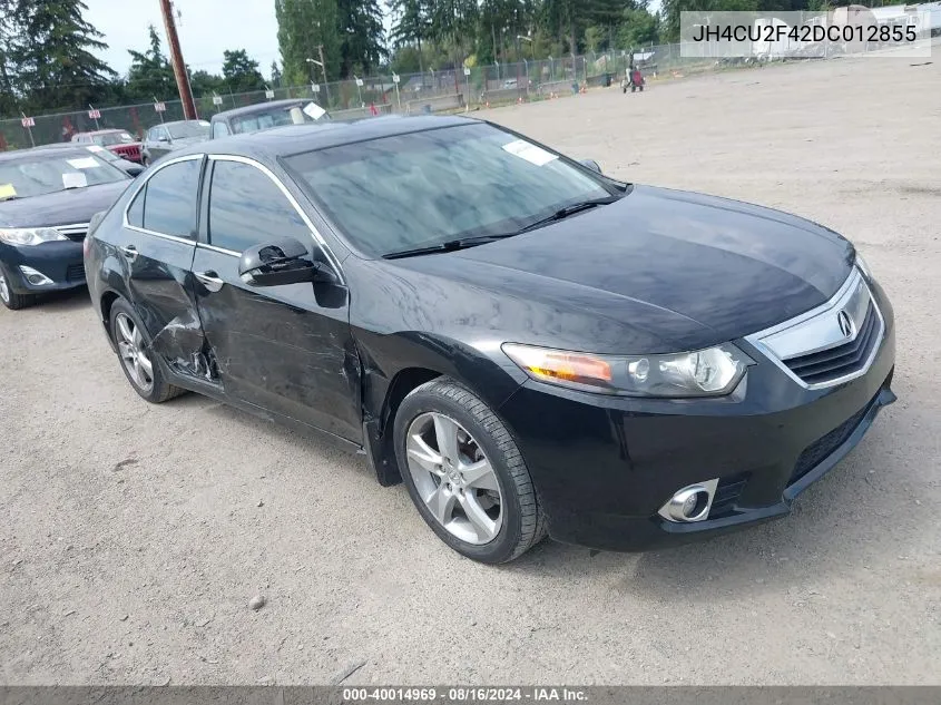 2013 Acura Tsx 2.4 VIN: JH4CU2F42DC012855 Lot: 40014969