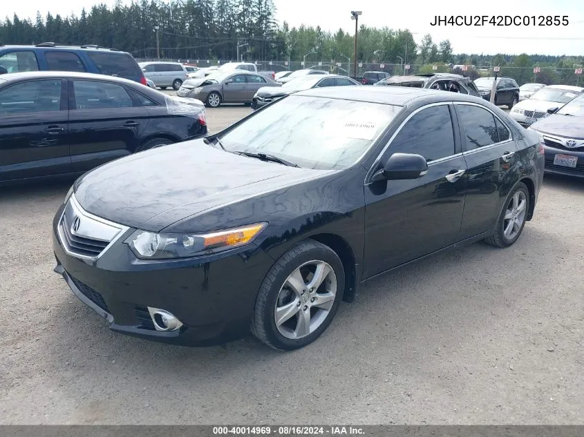 JH4CU2F42DC012855 2013 Acura Tsx 2.4