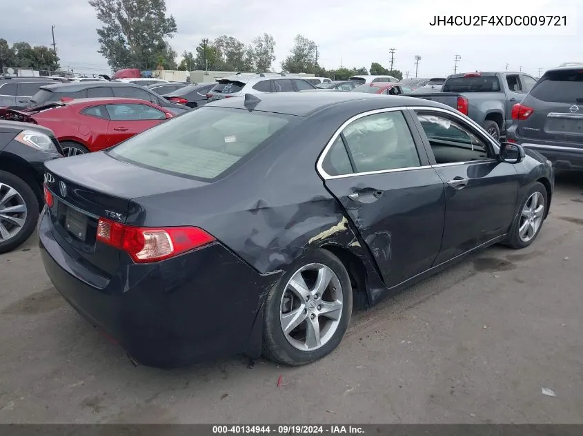 2013 Acura Tsx 2.4 VIN: JH4CU2F4XDC009721 Lot: 40134944