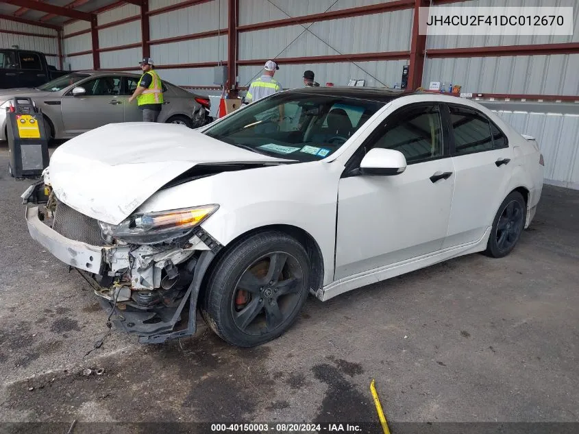 JH4CU2F41DC012670 2013 Acura Tsx 2.4