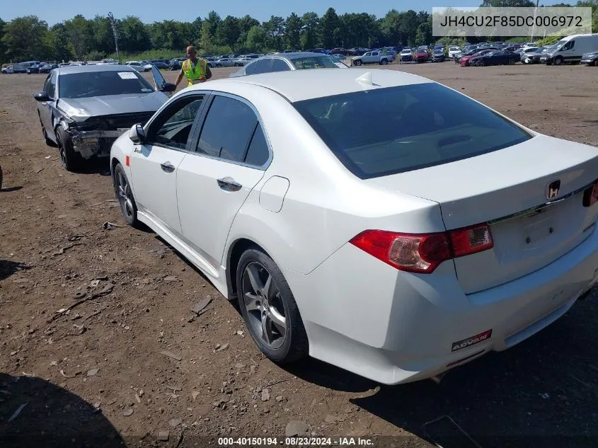 2013 Acura Tsx 2.4 VIN: JH4CU2F85DC006972 Lot: 40150194