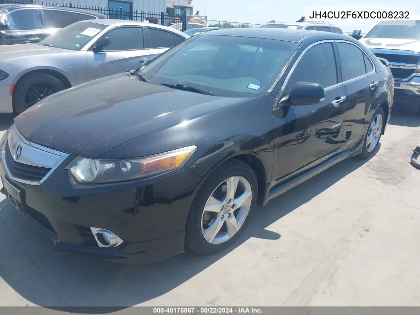 JH4CU2F6XDC008232 2013 Acura Tsx 2.4