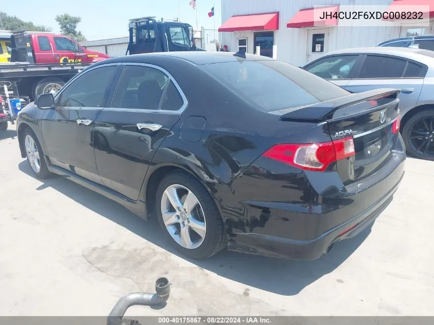 2013 Acura Tsx 2.4 VIN: JH4CU2F6XDC008232 Lot: 40175867