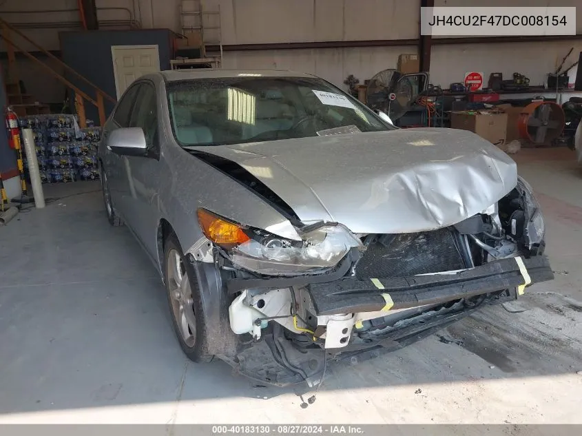 JH4CU2F47DC008154 2013 Acura Tsx 2.4