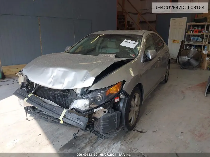 JH4CU2F47DC008154 2013 Acura Tsx 2.4