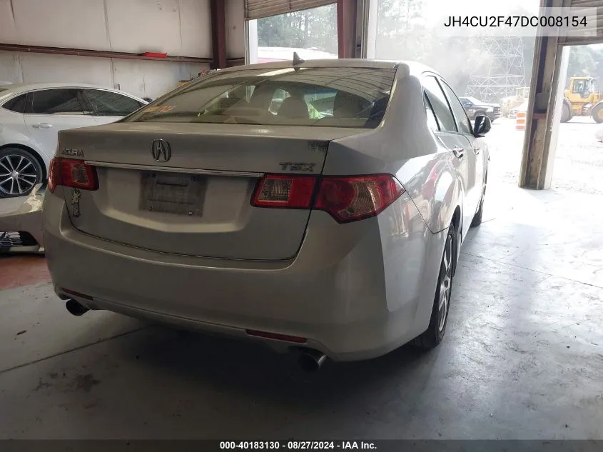 JH4CU2F47DC008154 2013 Acura Tsx 2.4