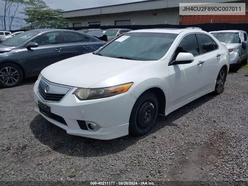 2013 Acura Tsx 2.4 VIN: JH4CU2F89DC007011 Lot: 40211177