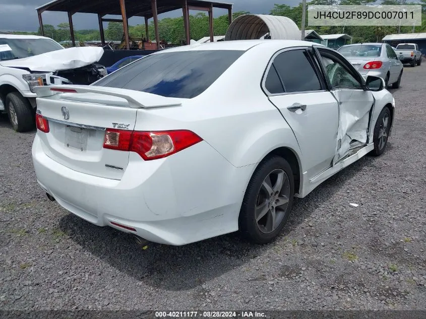 2013 Acura Tsx 2.4 VIN: JH4CU2F89DC007011 Lot: 40211177