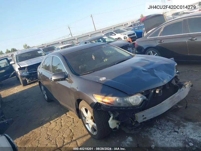 2013 Acura Tsx 2.4 VIN: JH4CU2F42DC014279 Lot: 40218201