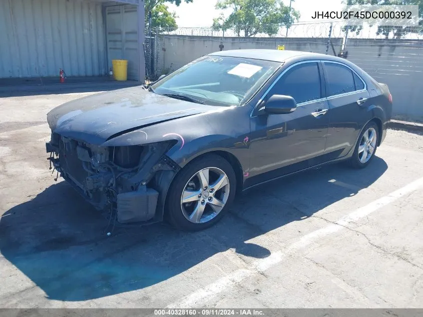 2013 Acura Tsx 2.4 VIN: JH4CU2F45DC000392 Lot: 40328160