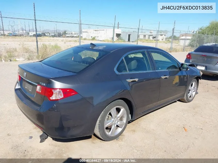 2013 Acura Tsx 2.4 VIN: JH4CU2F6XDC013835 Lot: 40384627