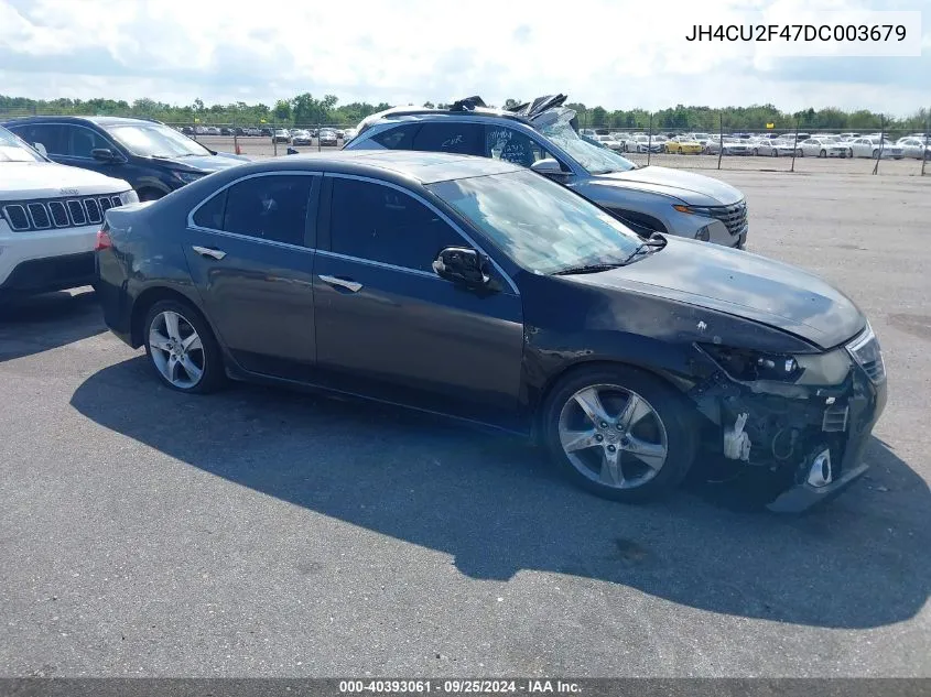 2013 Acura Tsx 2.4 VIN: JH4CU2F47DC003679 Lot: 40393061