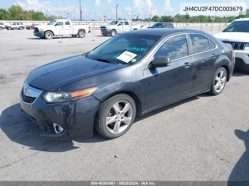 2013 Acura Tsx 2.4 VIN: JH4CU2F47DC003679 Lot: 40393061