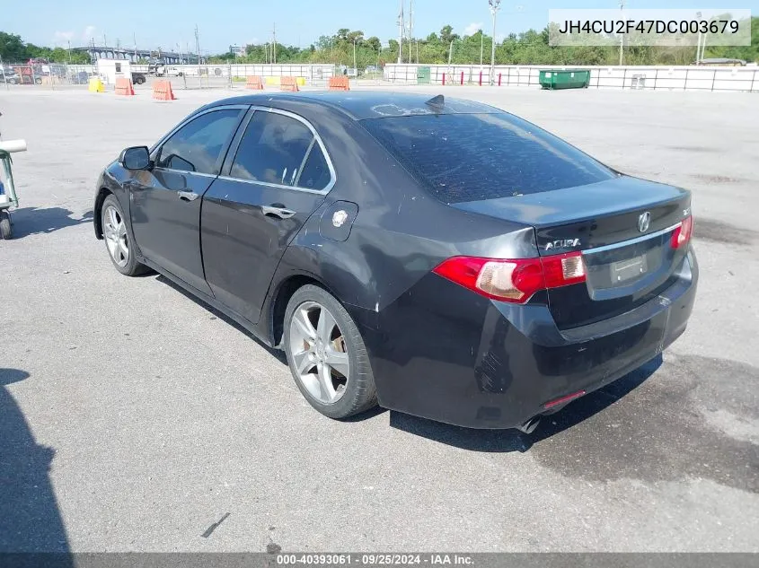 2013 Acura Tsx 2.4 VIN: JH4CU2F47DC003679 Lot: 40393061