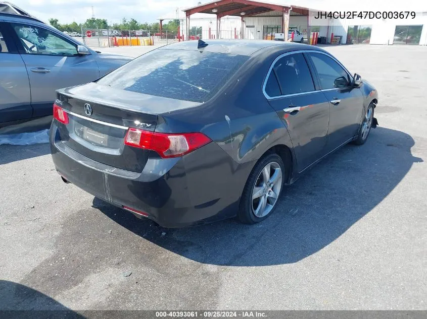 2013 Acura Tsx 2.4 VIN: JH4CU2F47DC003679 Lot: 40393061