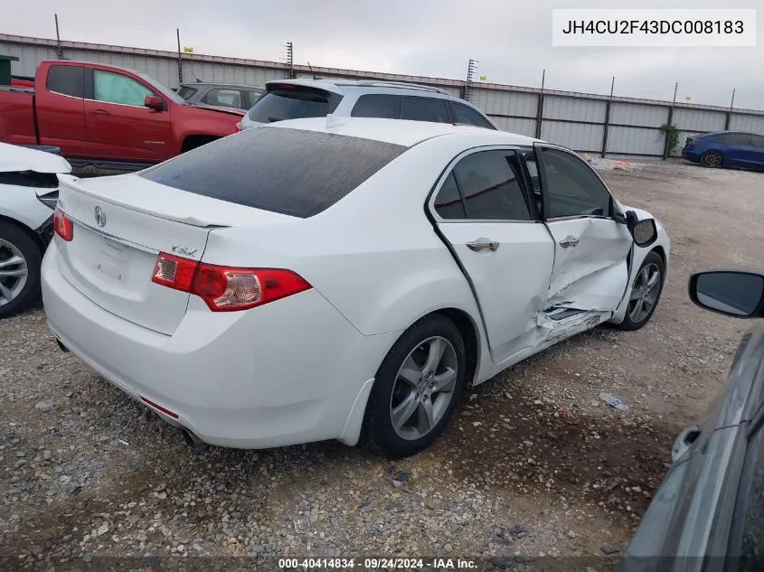 JH4CU2F43DC008183 2013 Acura Tsx