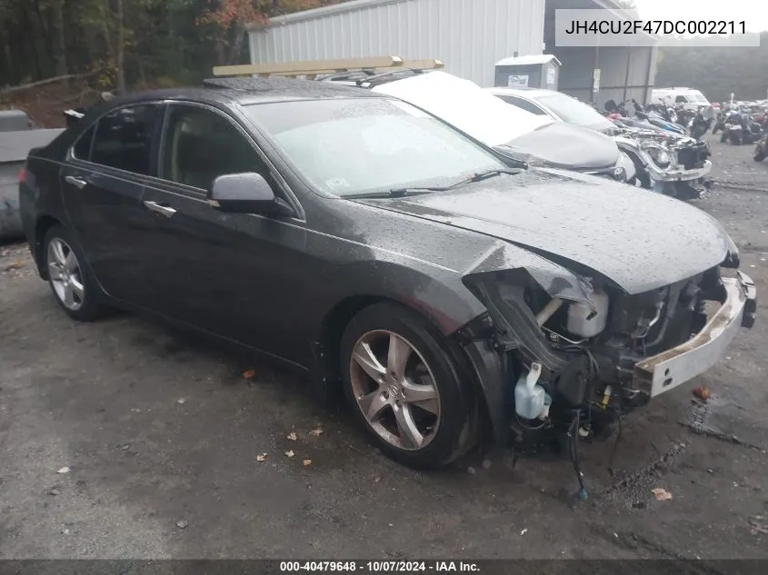 JH4CU2F47DC002211 2013 Acura Tsx