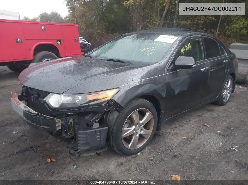 JH4CU2F47DC002211 2013 Acura Tsx