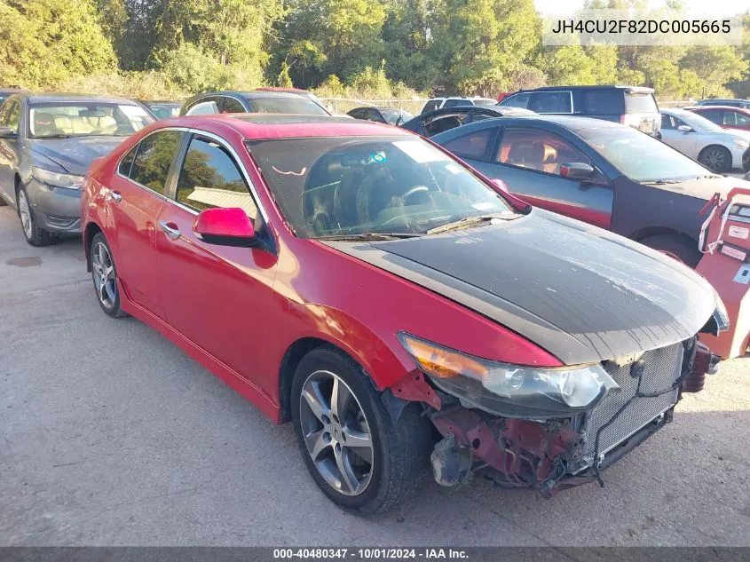 2013 Acura Tsx 2.4 VIN: JH4CU2F82DC005665 Lot: 40480347