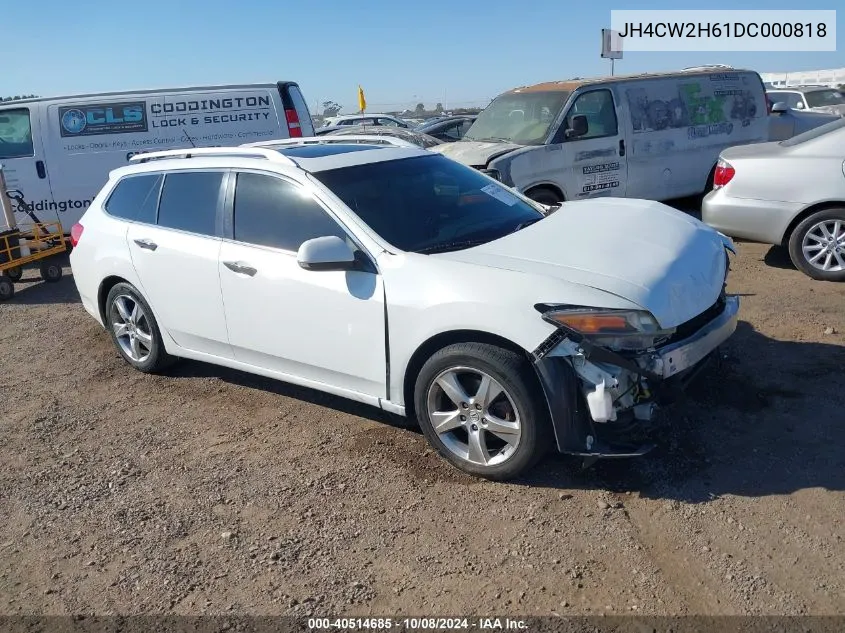 2013 Acura Tsx 2.4 VIN: JH4CW2H61DC000818 Lot: 40514685