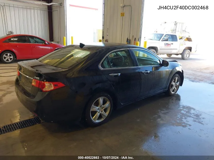 2013 Acura Tsx 2.4 VIN: JH4CU2F40DC002468 Lot: 40522663