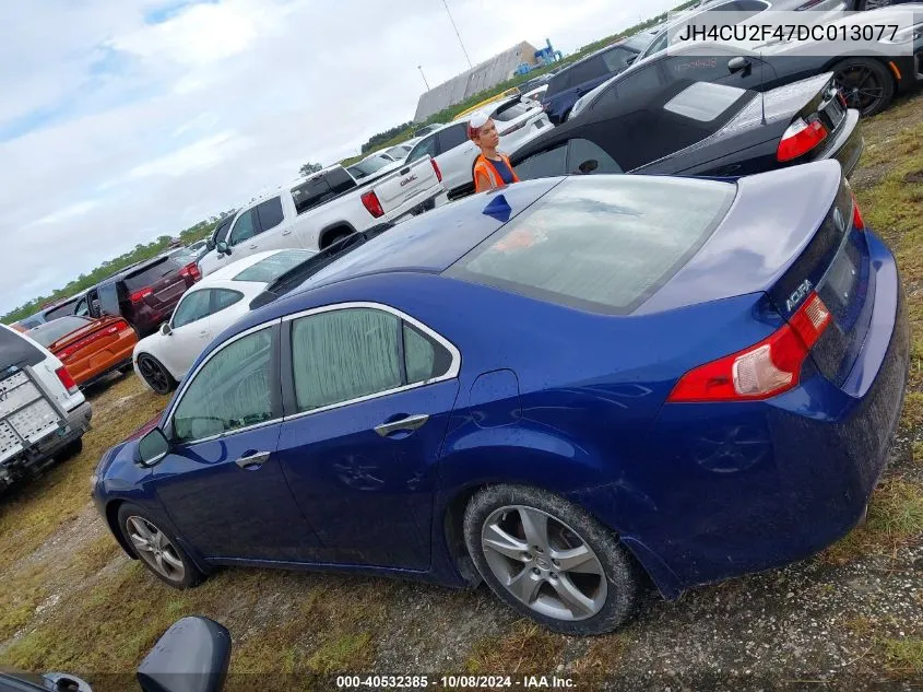 JH4CU2F47DC013077 2013 Acura Tsx