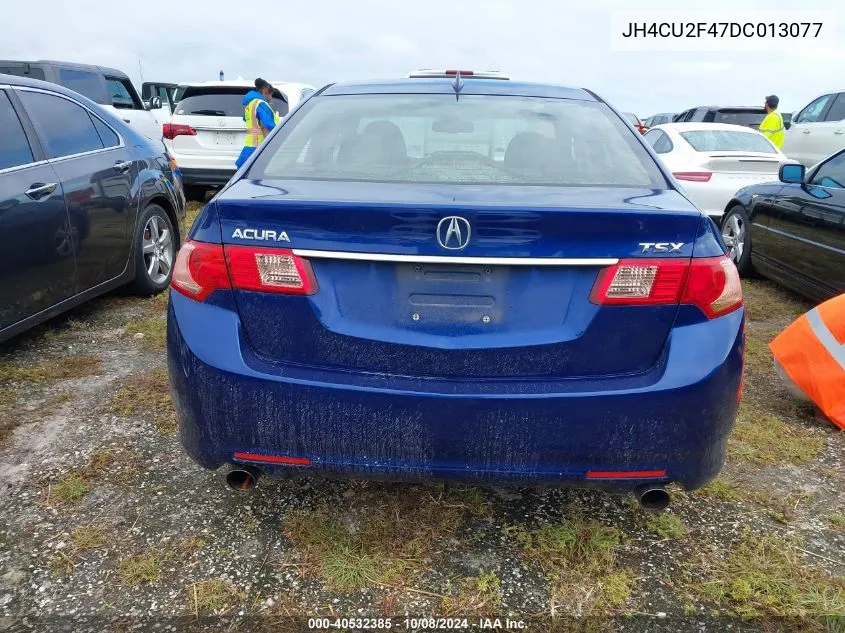 JH4CU2F47DC013077 2013 Acura Tsx