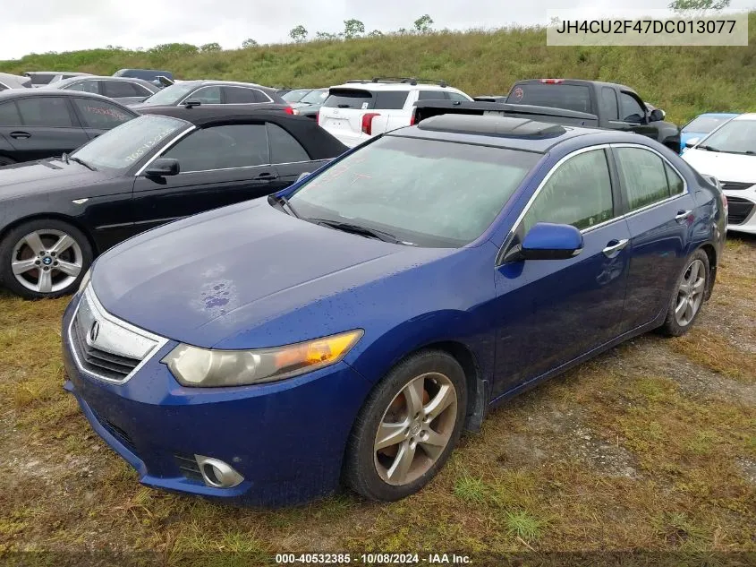 JH4CU2F47DC013077 2013 Acura Tsx