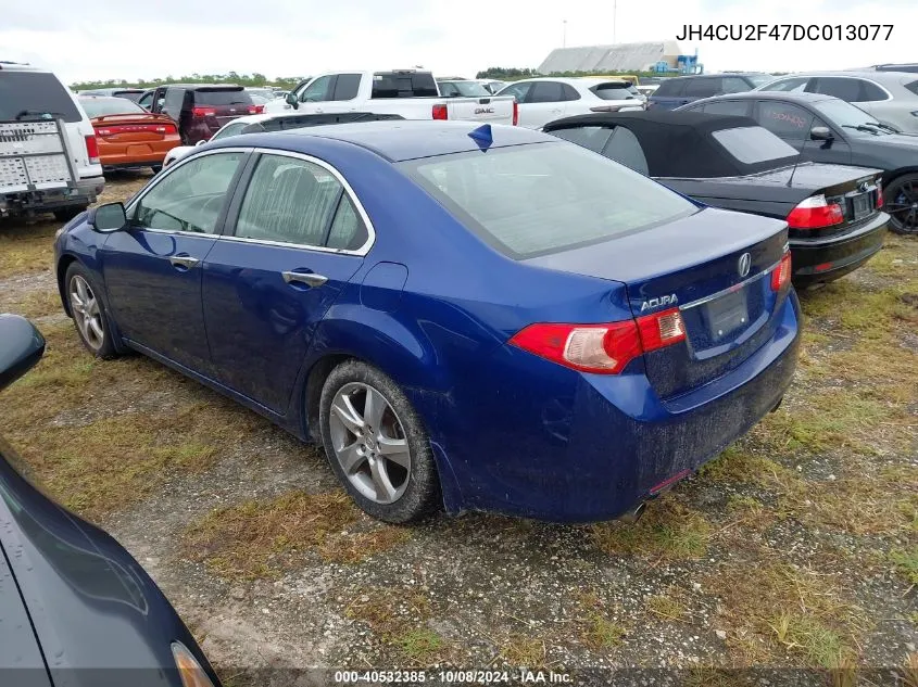 JH4CU2F47DC013077 2013 Acura Tsx