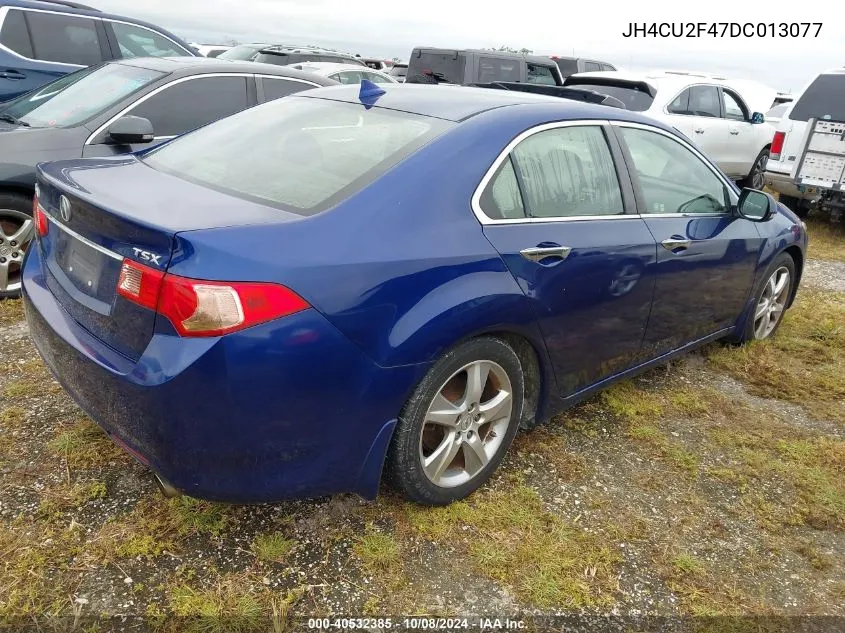 JH4CU2F47DC013077 2013 Acura Tsx