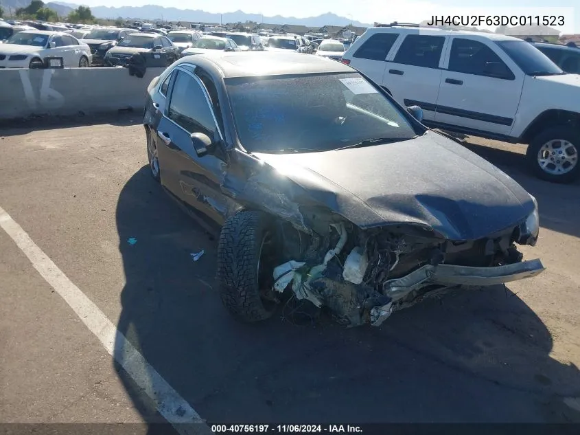 2013 Acura Tsx 2.4 VIN: JH4CU2F63DC011523 Lot: 40756197